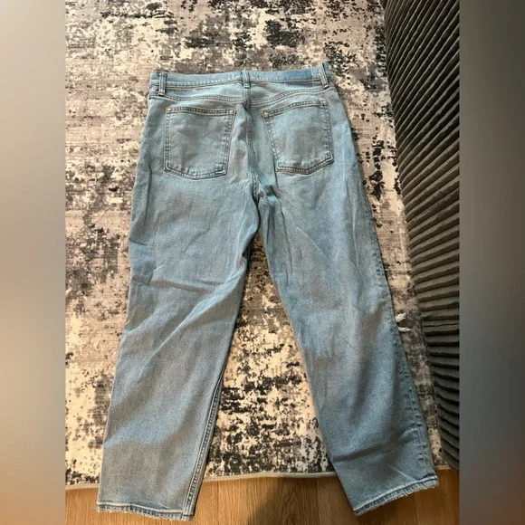 Abercrombie & Fitch Light Blue Denim Jeans - Picture 2 of 3